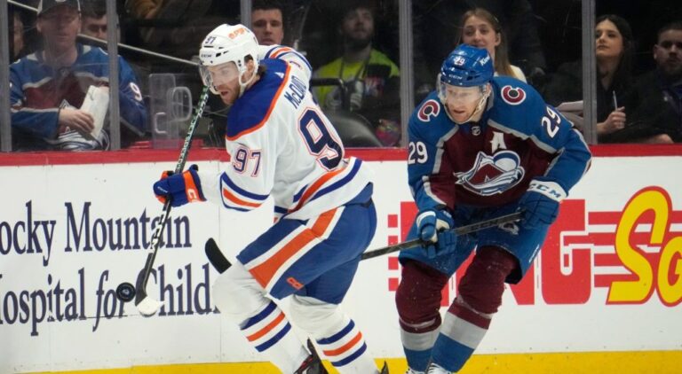 Zadorov Ready to Face MacKinnon in Showdown
