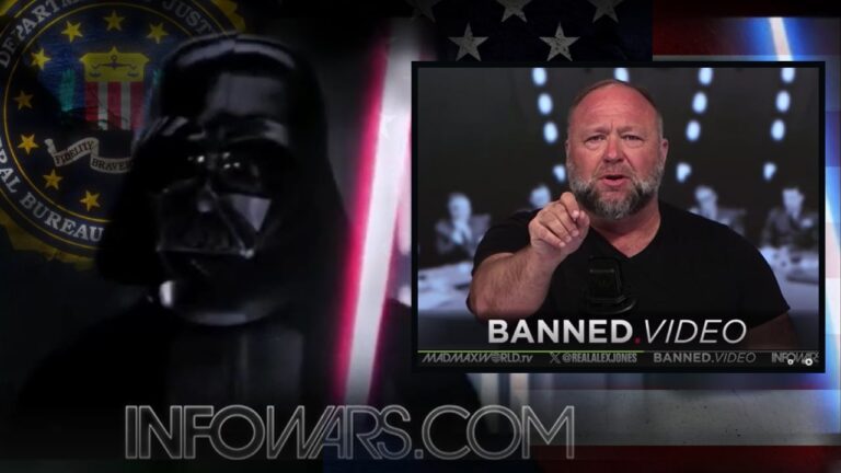 Alex Jones Warns Justice Dept to Shut Down Infowars