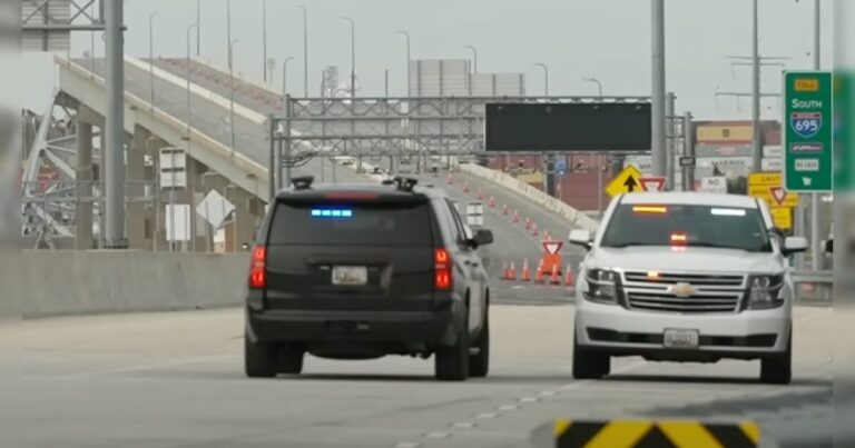 Francis Scott Key Bridge Collapse: Pre-Alerted Traffic