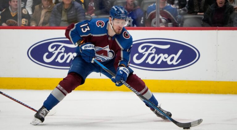 Valeri Nichushkin Returns to Avalanche Lineup