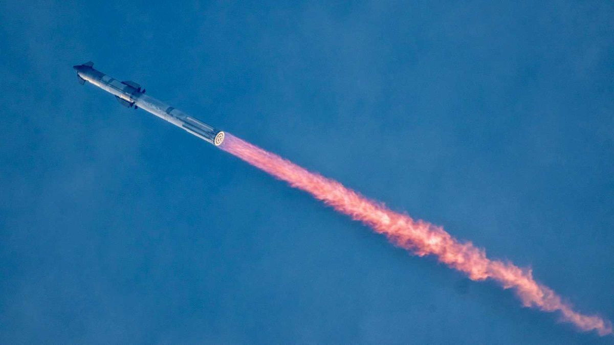 Starship makes history with first orbital speed flight.