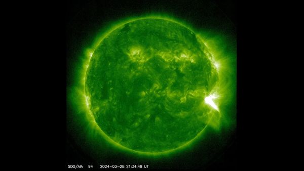 Satellites detect powerful solar flare ionizing Earth’s atmosphere