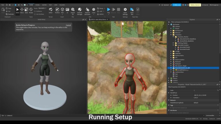Roblox introduces AI technologies for 3D content.
