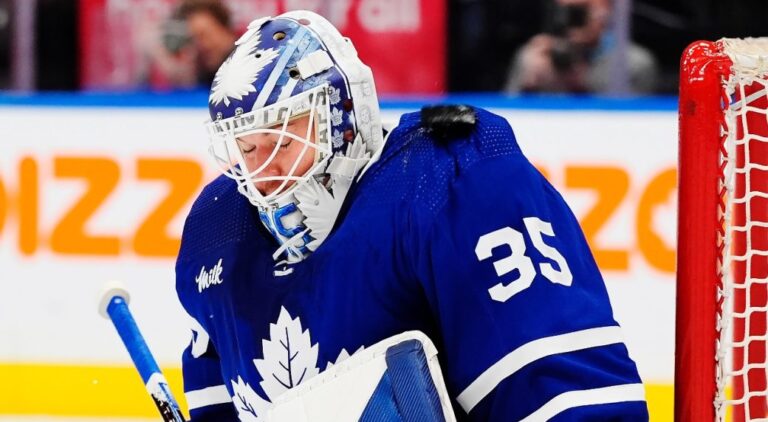 Ilya Samsonov Injury Scare, Ready to Start