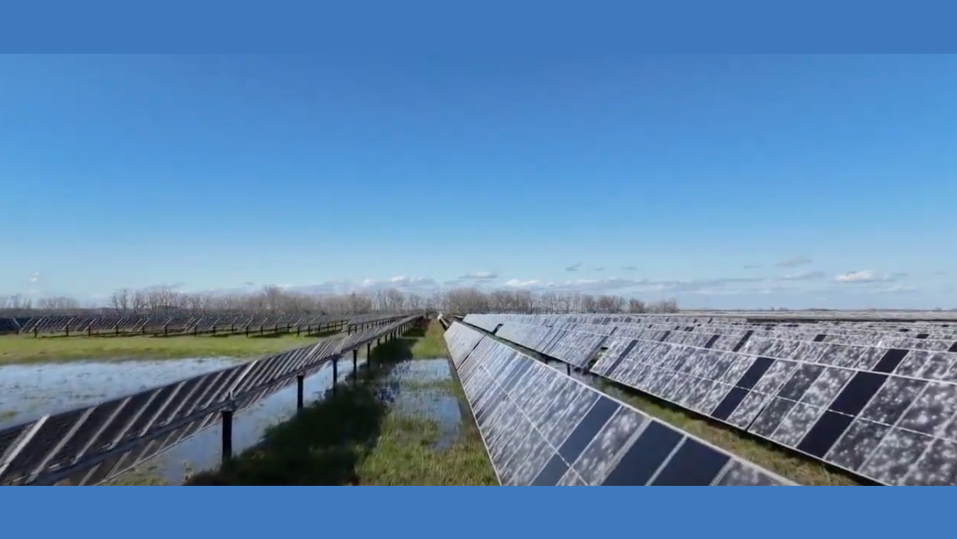 Solar farms destroyed by hail storm raise environmental concerns