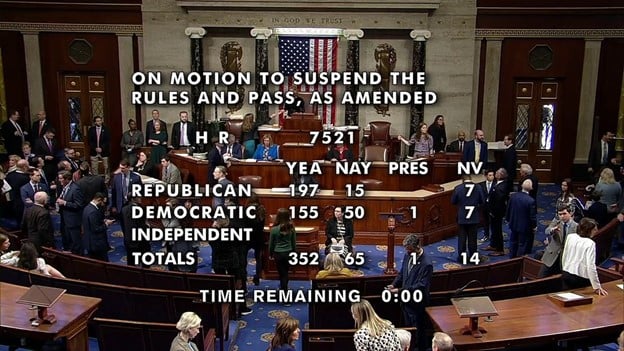House Passes Bill to Potentially Ban TikTok