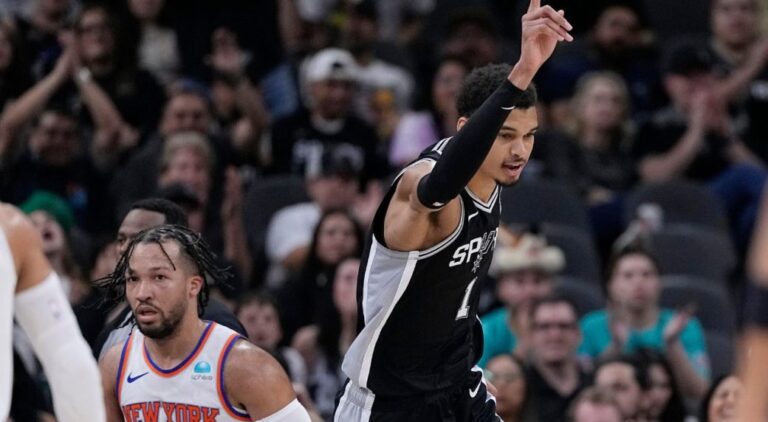 Wembanyama scores career-high 40 in Spurs’ OT win
