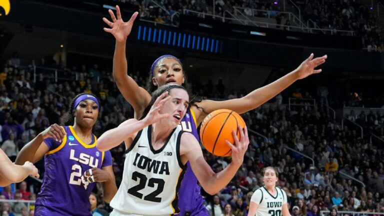 Iowa’s Caitlin Clark leads Hawkeyes to Final Four