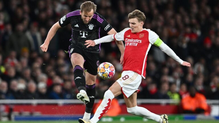 Arsenal held to 2-2 draw by Bayern Munich