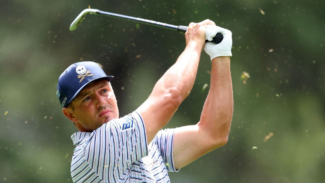 DeChambeau surges to 3-stroke lead at Masters
