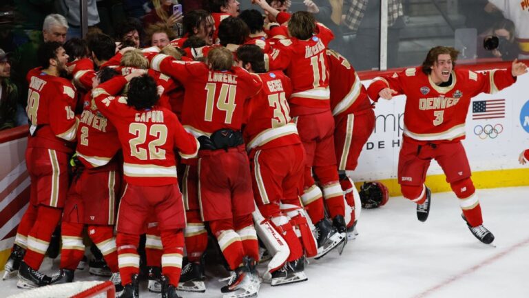 Denver Beats Boston College 2-0 for 10th National Title