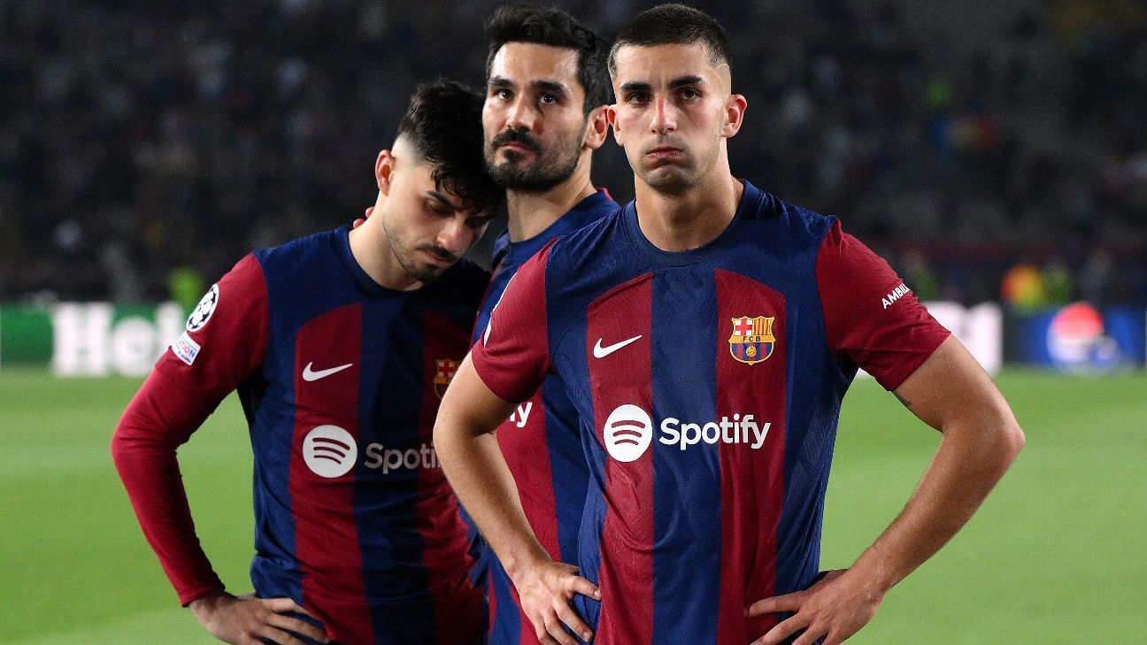 Barcelona crushed by PSG in Champions League.