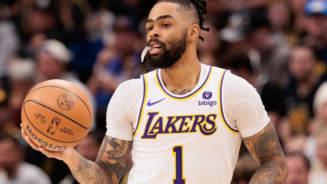 D’Angelo Russell struggles as Lakers fall to Nuggets