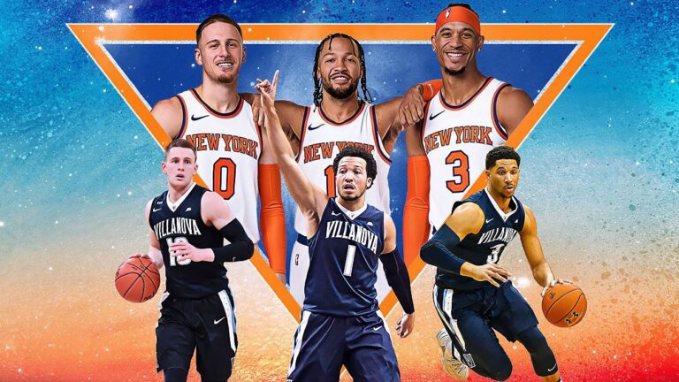 Jalen Brunson and Donte DiVincenzo: College to NBA