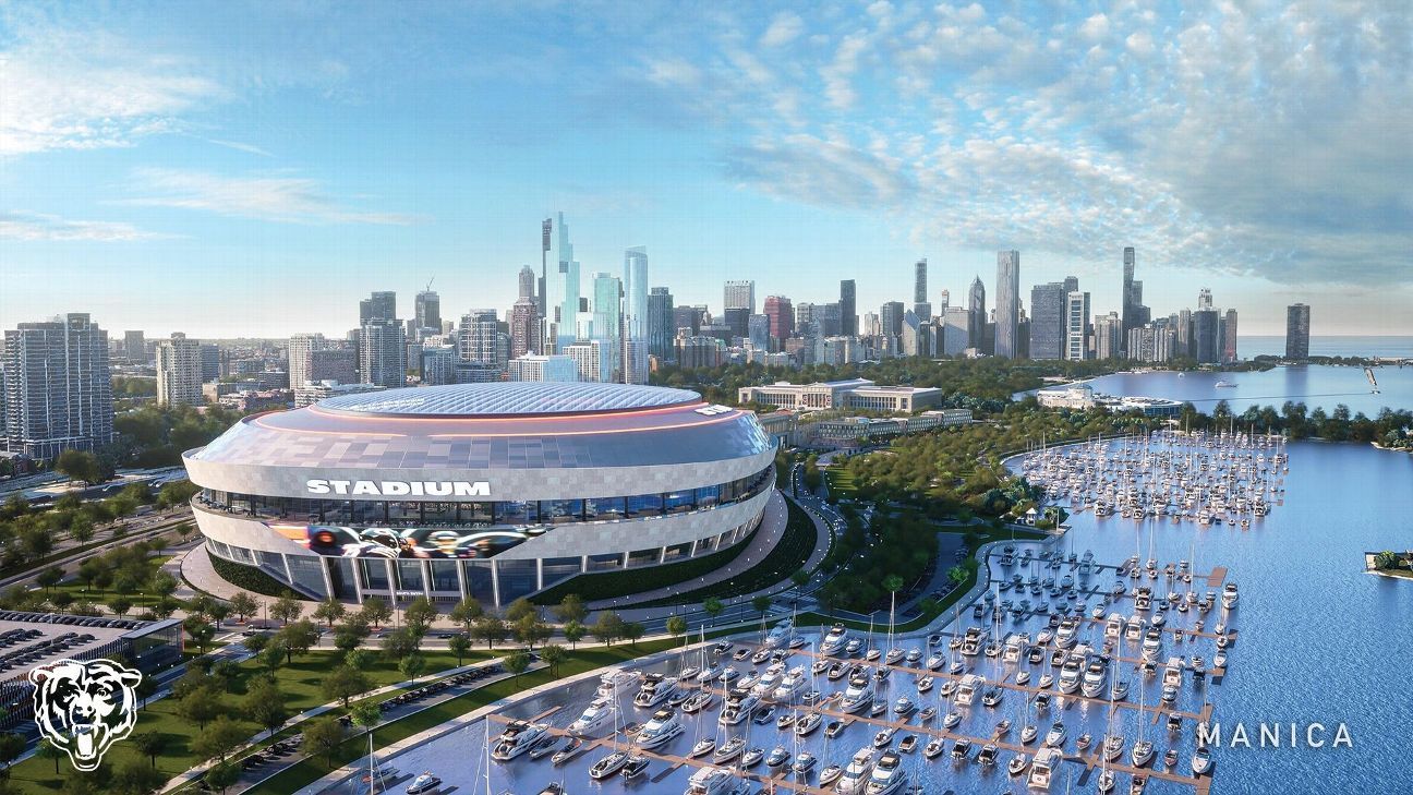 Bears unveil $5B proposal for new stadium