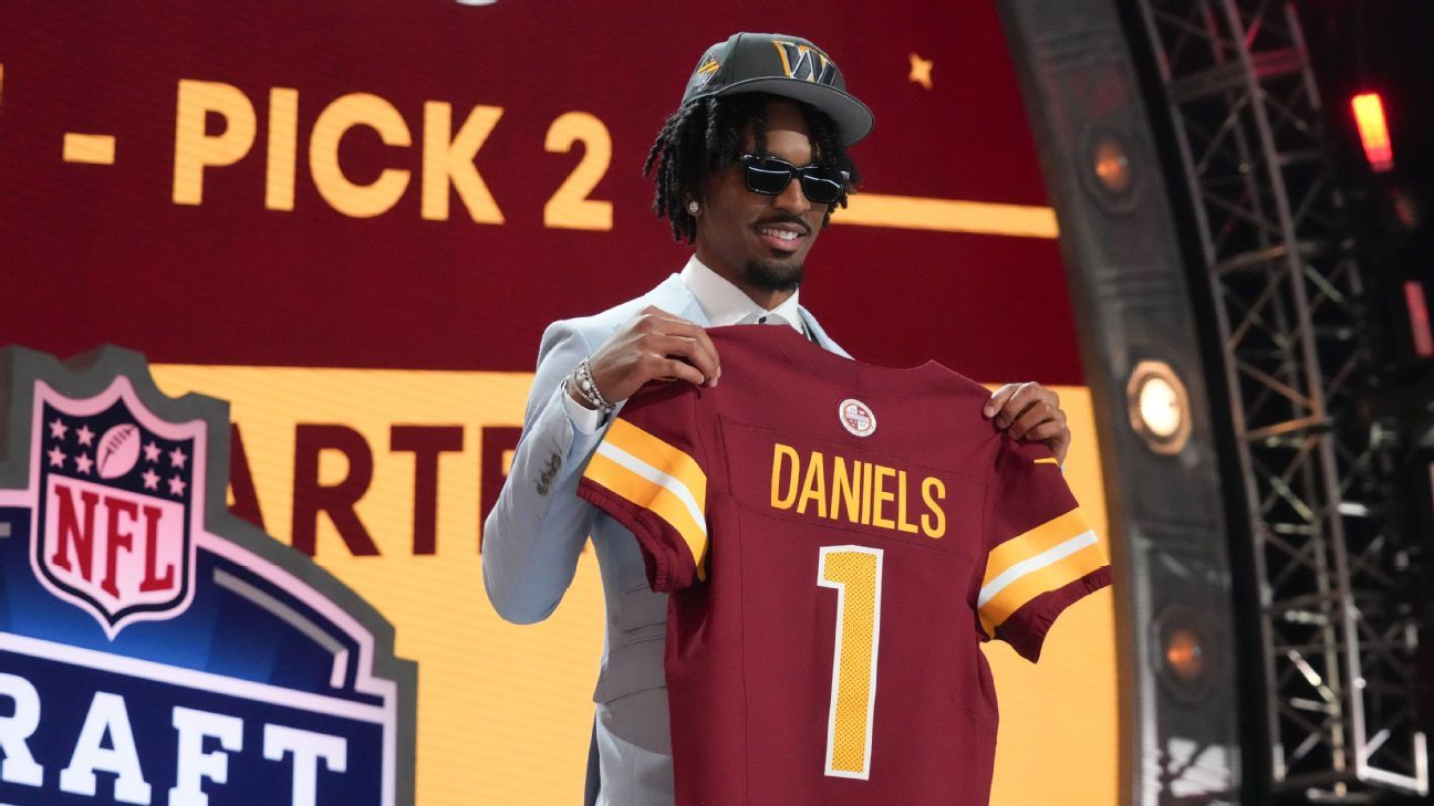 Record 6 QBs picked in top 12 at 2024 NFL draft
