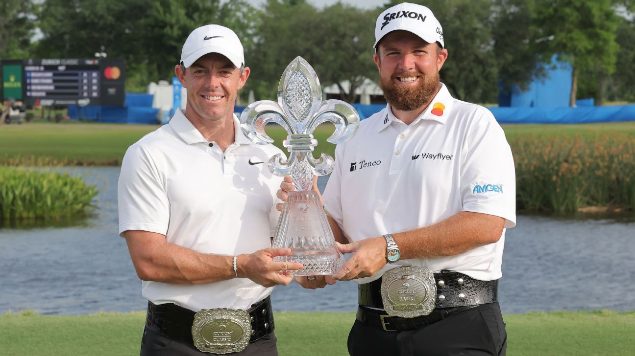 Rory McIlroy and Shane Lowry Win Zurich Classic