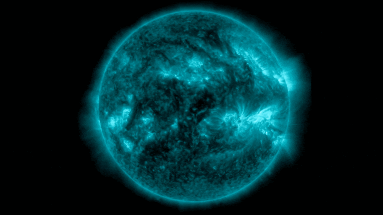 NASA Captures Rare Quadruple Solar Flare Display