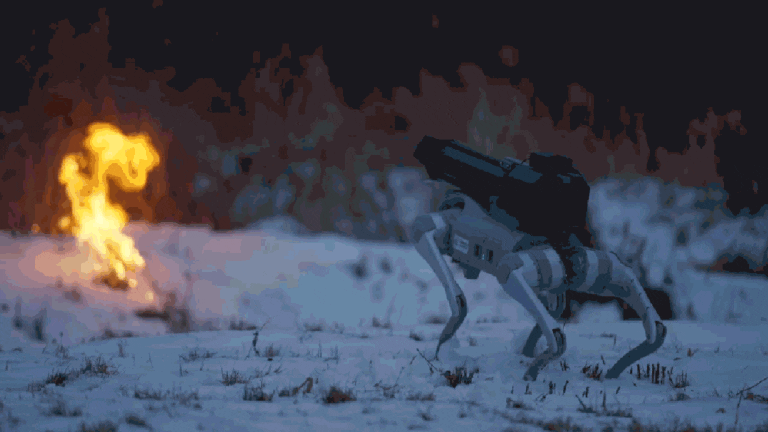 Amazon Acquires Fire-Breathing Robot Dog Company