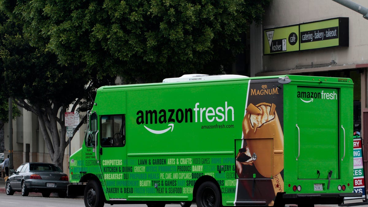 Amazon Launches Low-Cost Grocery Delivery for Members