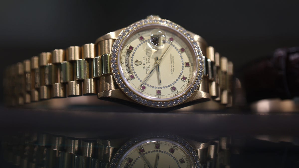 Rolex CEO distressed by watches as investments.