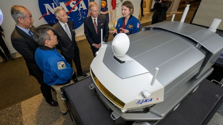 First Japanese astronaut to walk on moon