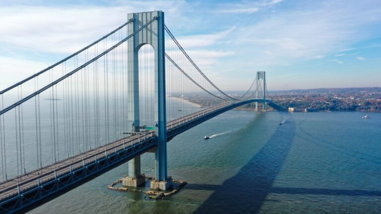 Second Enormous Cargo Ship in Danger Near NY Bridge