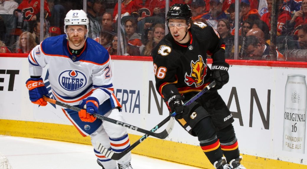 Edmonton Oilers edge Calgary Flames in division battle
