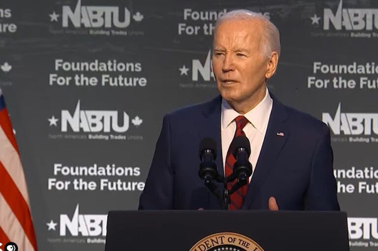Biden Roasts Trump; Building Unions Endorse Biden