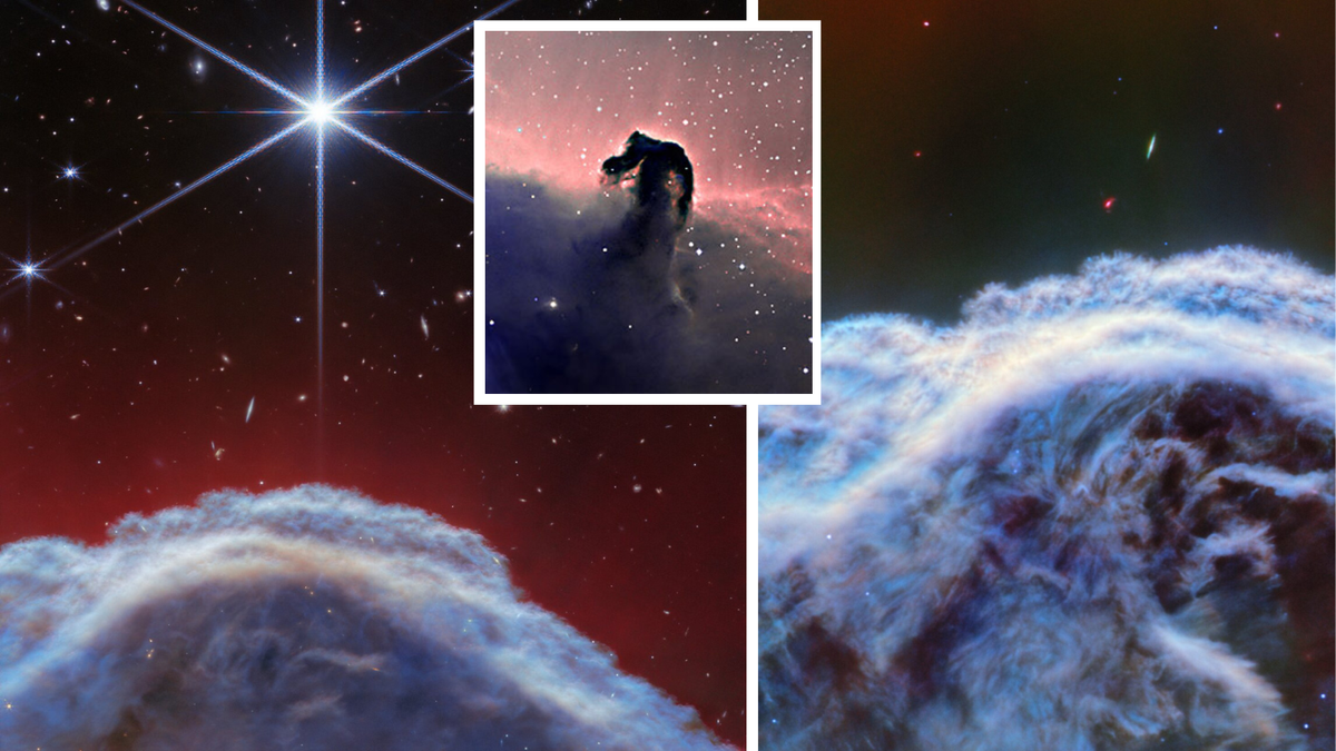 Stunning Images of Horsehead Nebula by JWST
