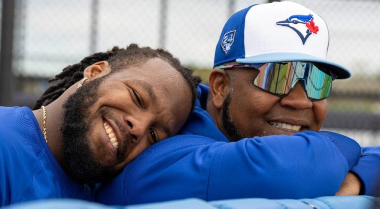 Encarnacion Mentors Guerrero Jr. in Toronto