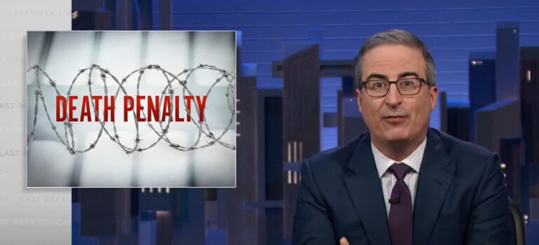 John Oliver Condemns Alabama’s Horrific Nitrogen Execution