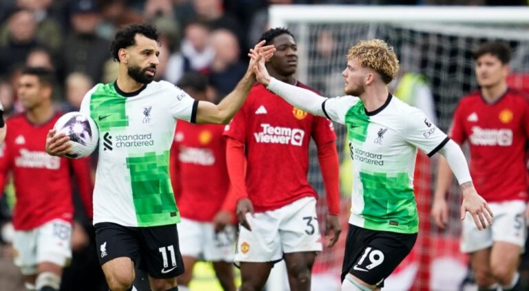 Liverpool’s Salah Scores Late Penalty to Salvage Draw
