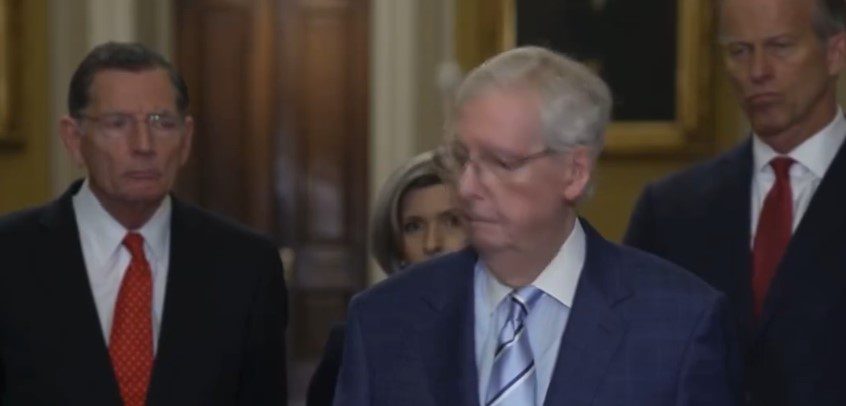 Mitch McConnell Dodges Questions on Arizona Abortion Ban