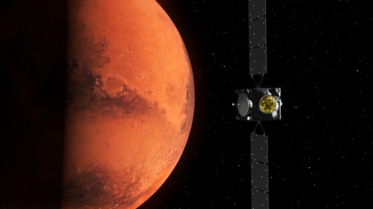 Hera Spacecraft’s Close Encounter with Mars