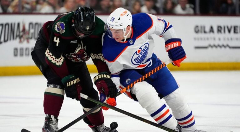 Coyotes top Oilers 5-2 in Arizona farewell
