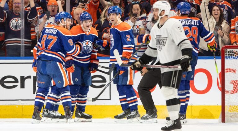 Oilers Dominate Kings in Game 1