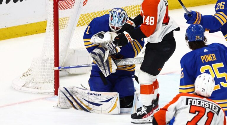 Rookie Jack Quinn Scores Twice in Buffalo’s Win