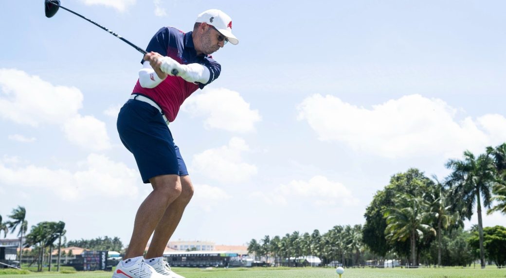 Sergio Garcia Shares Lead at LIV Golf Miami