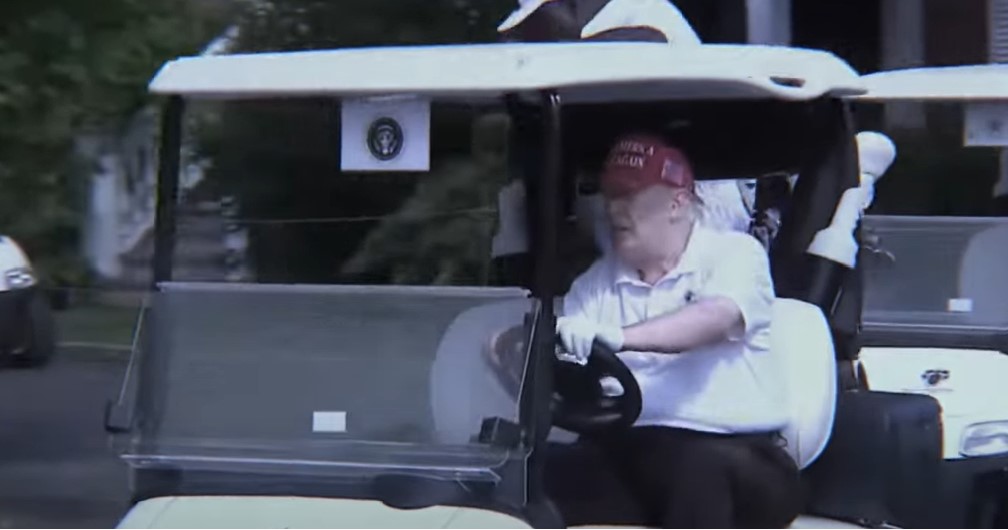 Trump Plays Golf Instead of Campaigning