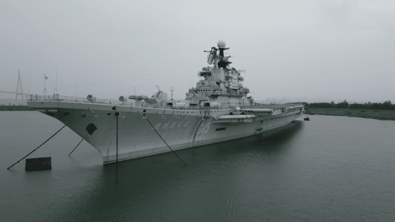 Exploring an Abandoned Soviet Aircraft Carrier