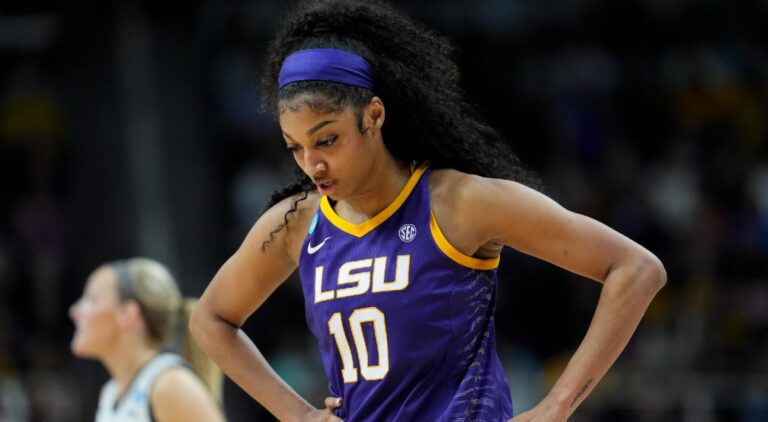 LSU forward Angel Reese speaks out after heartbreaking loss