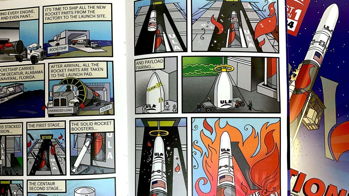 ULA’s Vulcan Rocket Gets Comic Book Origin Story