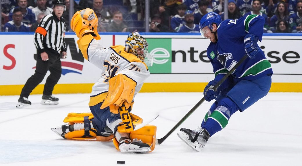 Elias Lindholm Shines in Playoffs for Canucks