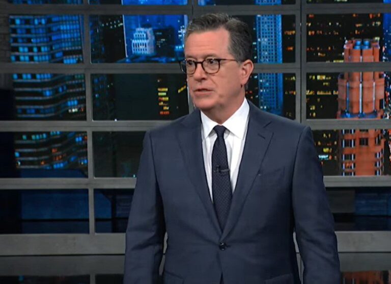 Stephen Colbert Mocks Fox’s Eclipse-Border Coverage