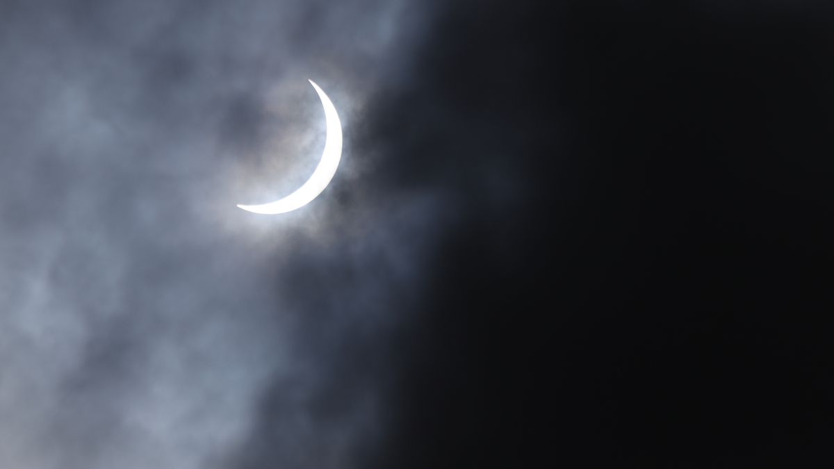 Texas Eclipse Chase: Clouds Block Solar View