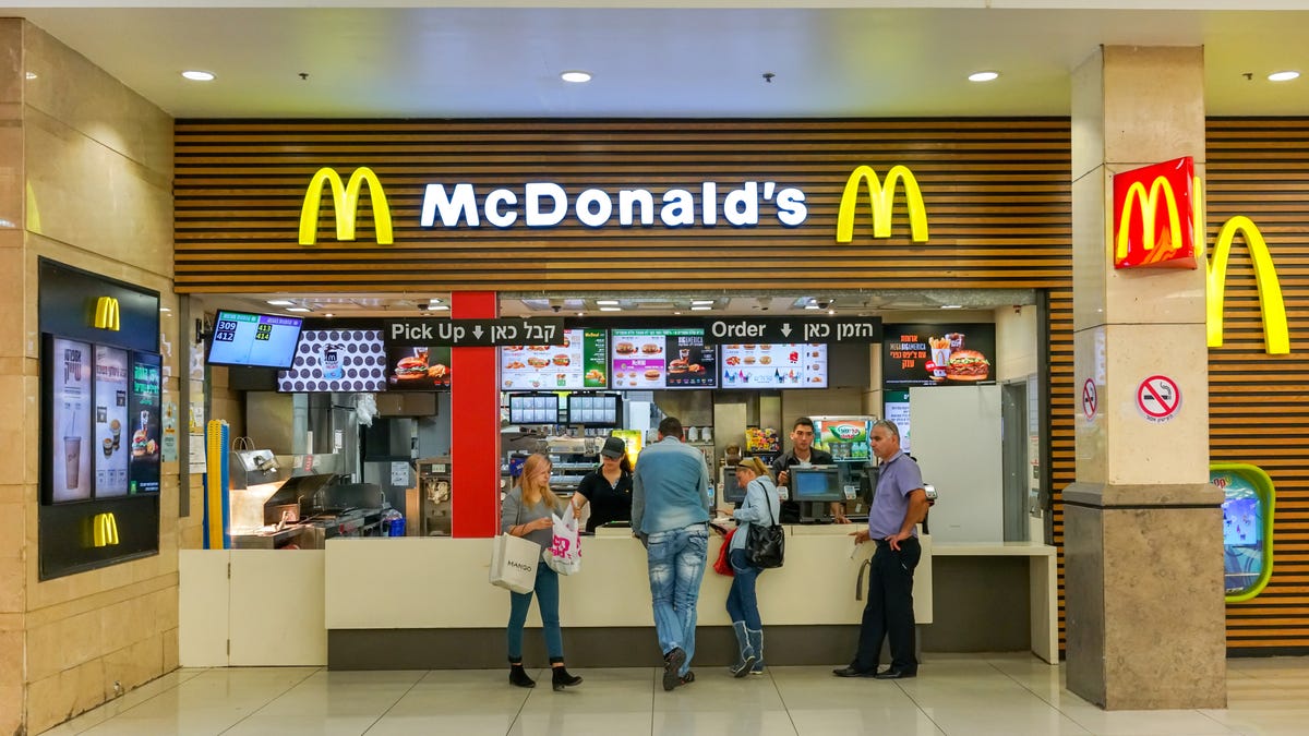 McDonald’s Buys All Restaurants in Israel