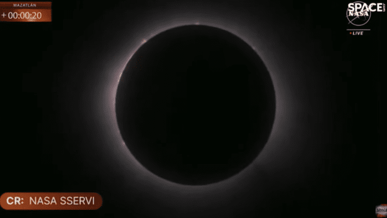 First Solar Eclipse of 2024 Wows Skywatchers