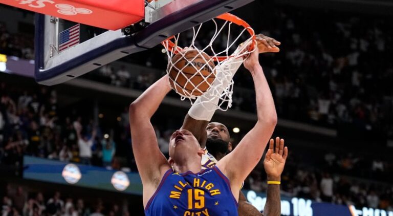 Nuggets Beat Lakers in Western Conference Opener