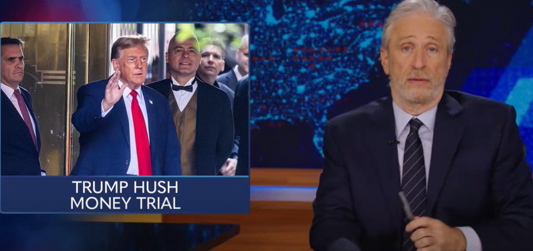 Jon Stewart Takes Down Trump Over Hush Money Trial